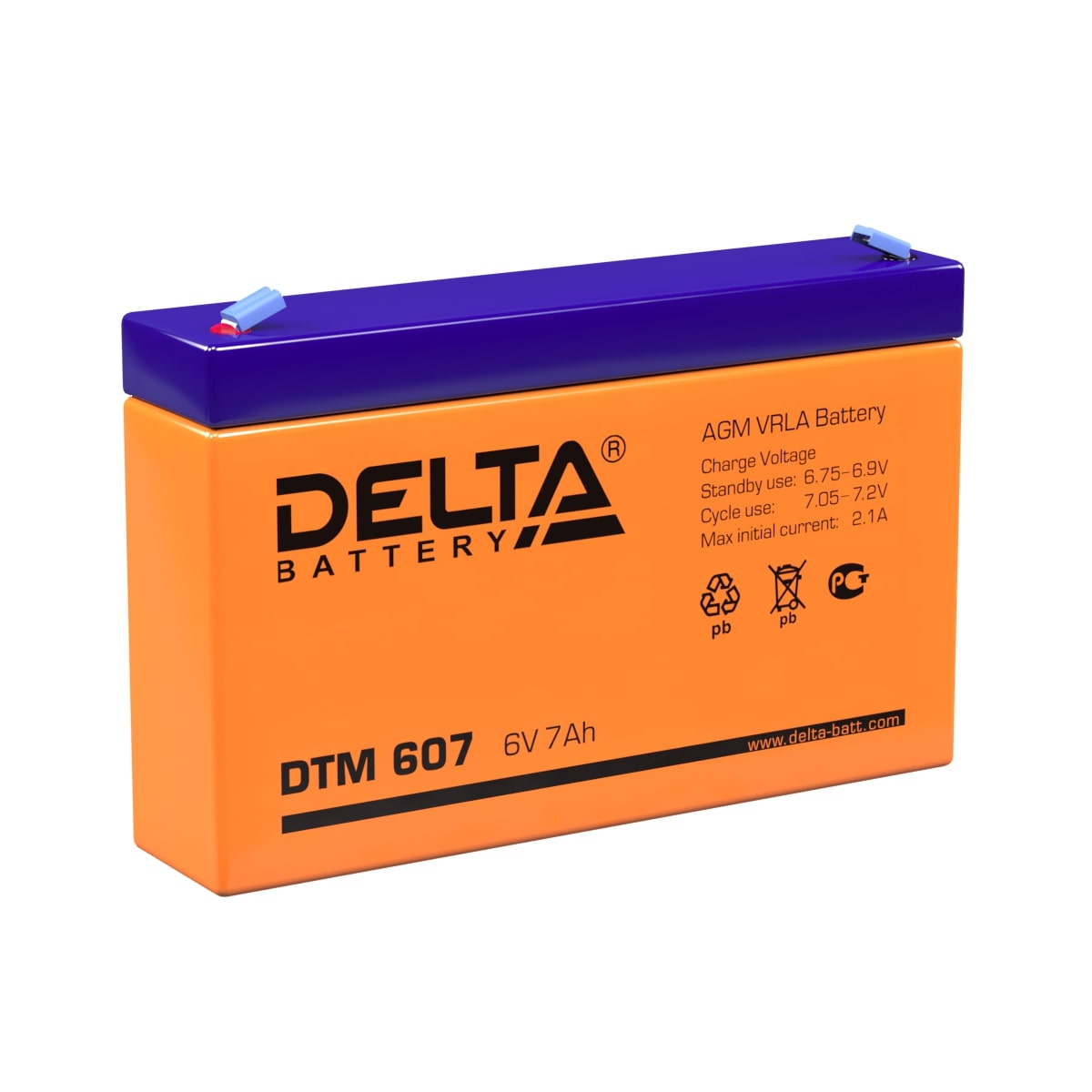 Аккумуляторы DELTA DELTA DTM 607 купить 8 906 062 07 78