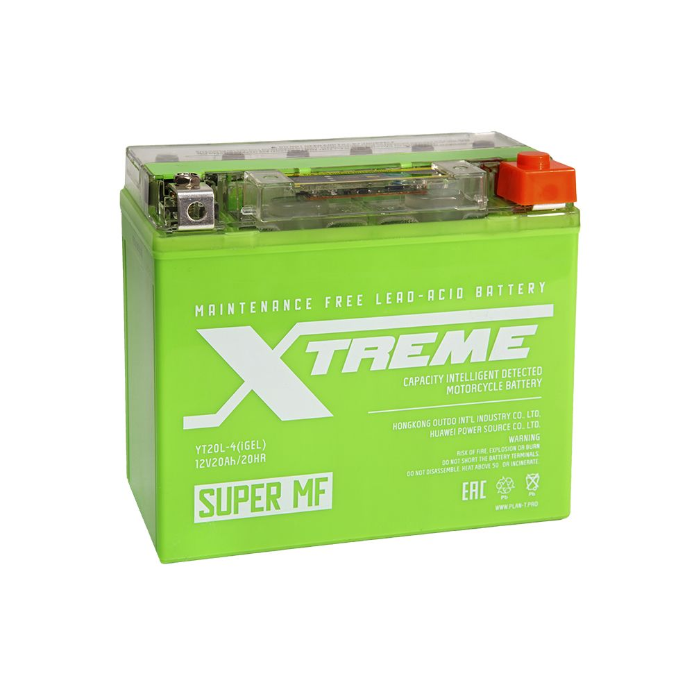 Аккумуляторы Xtreme Xtreme YT20L-4-GEL купить 8 906 062 07 78
