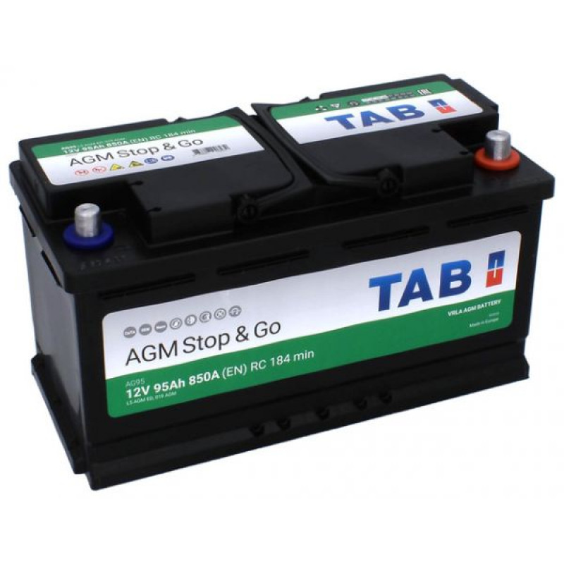 Аккумуляторы TOPLA TAB AGM 95R купить 8 906 062 07 78