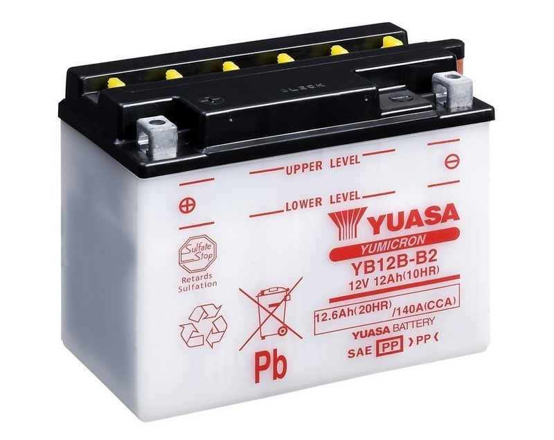 Аккумуляторы GS YUASA YUASA YB12B-B2 (б/э) купить 8 906 062 07 78
