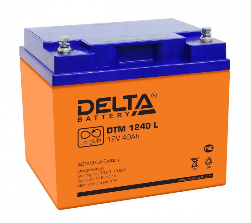 Аккумуляторы DELTA DELTA DTM 1240L купить 8 906 062 07 78